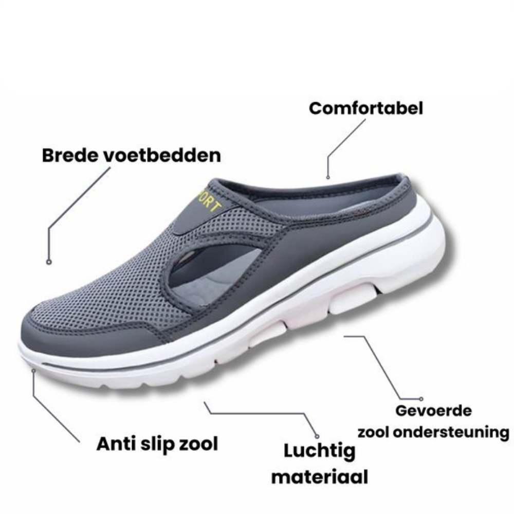 Nathan ComfortSteps – De Ultieme Comfort Instap Pantoffel voor Hem & Haar