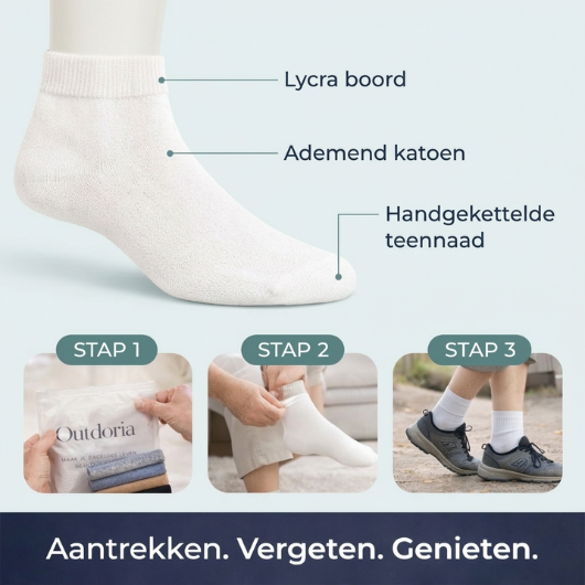 Seamless - De sok die de echte oorzaak van je voetpijn aanpakt