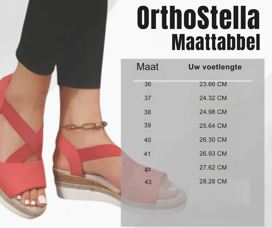 OrthoStella – ergonomische, pijnverlichtende sandalen voor dames