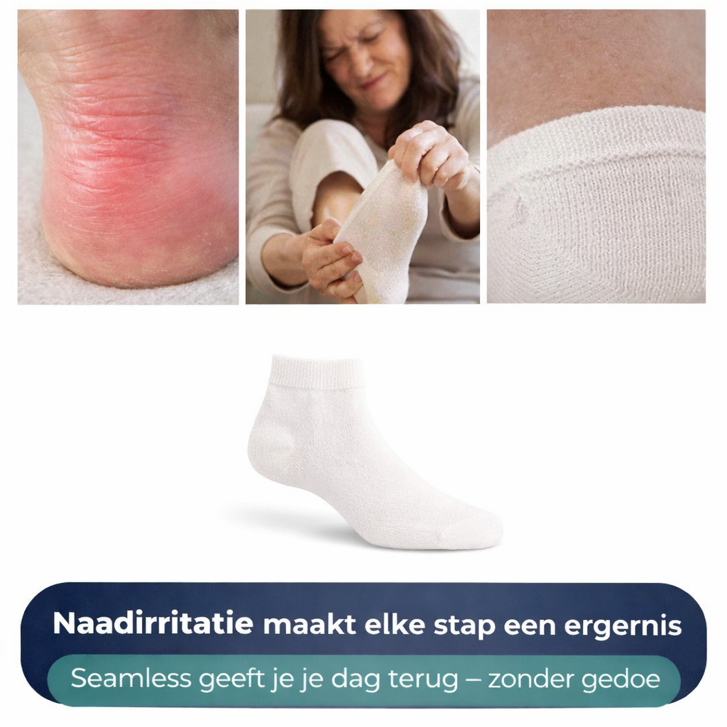 Seamless - De sok die de echte oorzaak van je voetpijn aanpakt